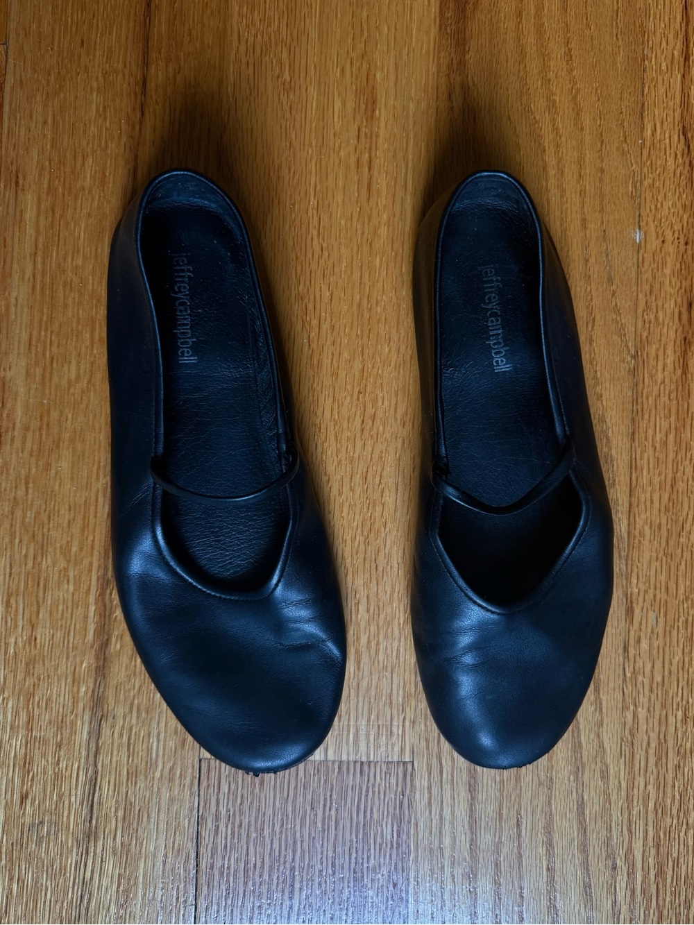 Jeffrey Campbell / Dancerina Ballet Flats in Black / Size 8.5